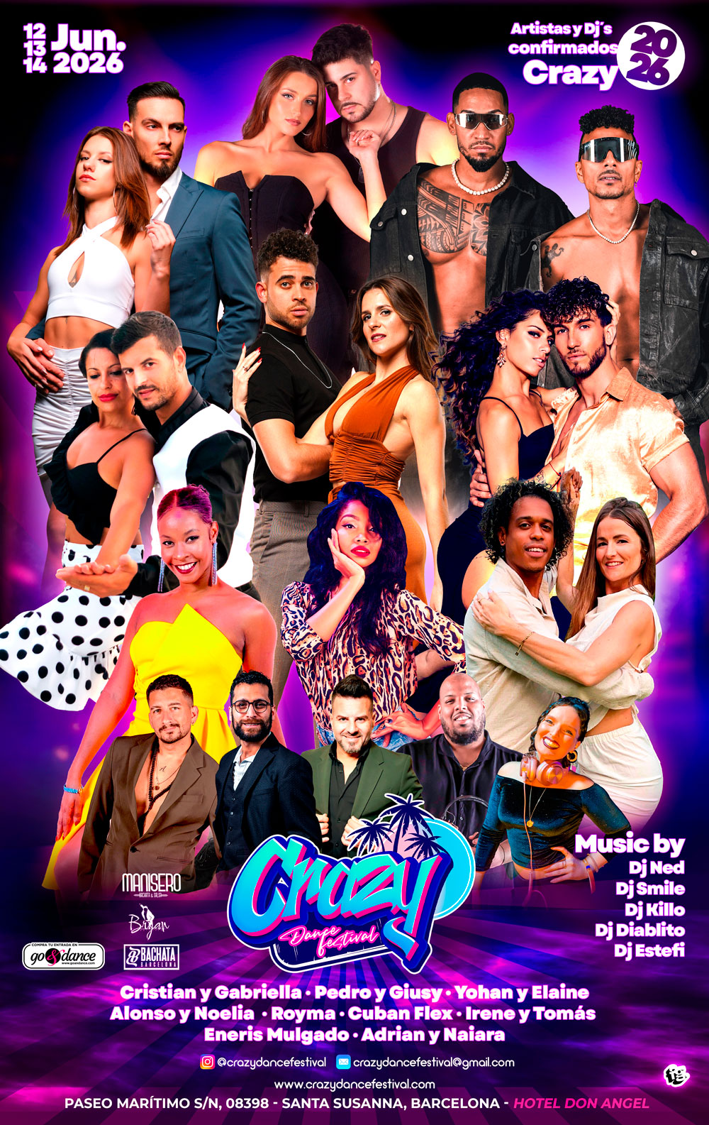 Baile sin descanso fiesta sin límites